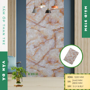 Tấm ốp than tre vân đá Đ 919-M - Ảnh 2