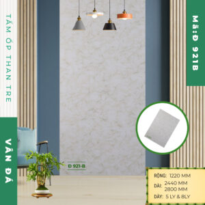 Tấm ốp than tre vân đá Đ 921-B - Ảnh 2