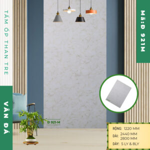 Tấm ốp than tre vân đá Đ 921-M - Ảnh 2