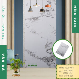 Tấm ốp than tre vân đá Đ 928-B - Ảnh 2