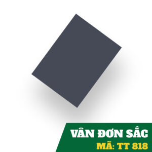 Tấm ốp than tre đơn sắc xám TT-818