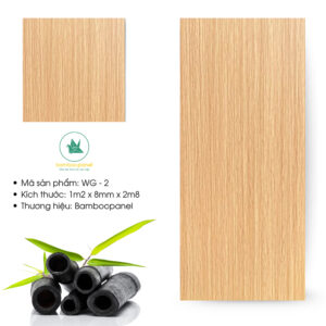 Tấm ốp than tre vân gỗ WG-2 - Ảnh 2